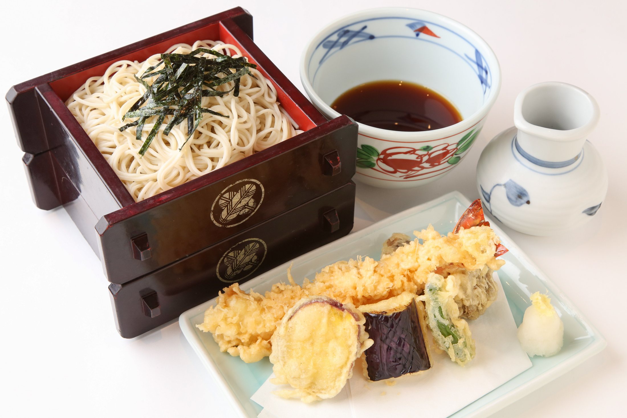天ぷらと蕎麦