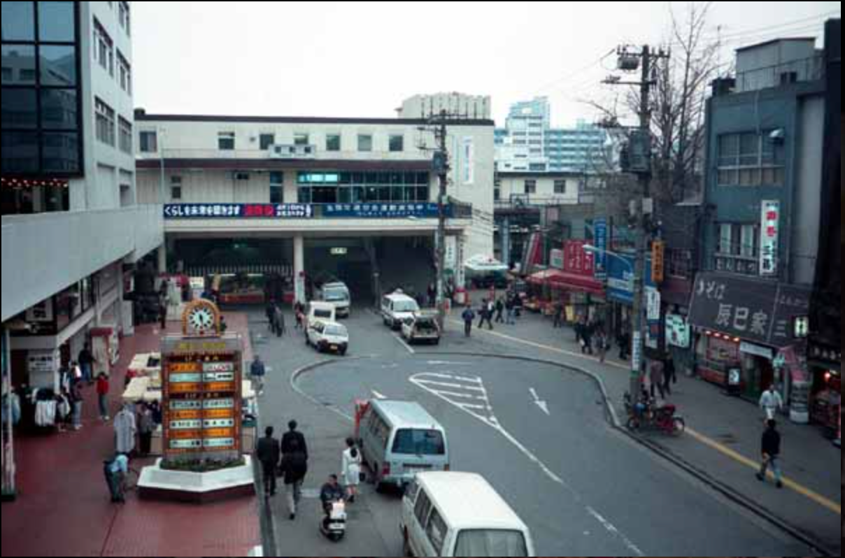 1990年頃の田町駅